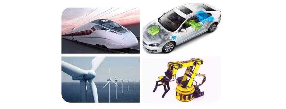 高鐵、新能源汽車、風力發電、機器人、5G基站用IGBT模塊 
